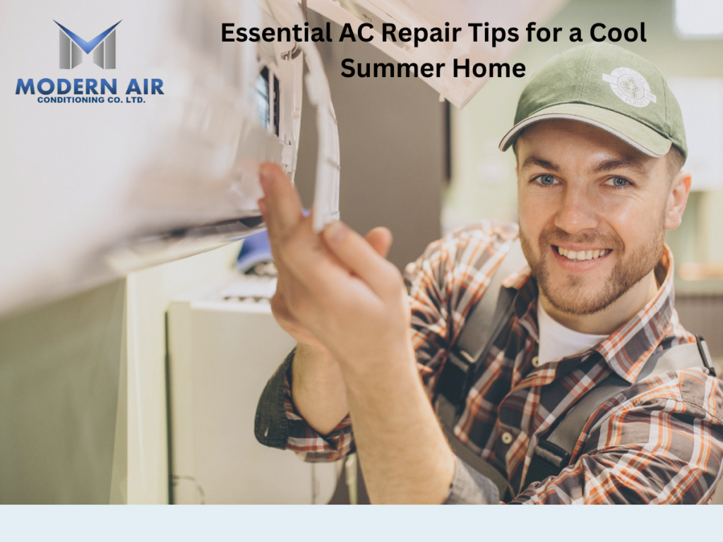 Essential AC Repair Tips for a Cool Summer Home